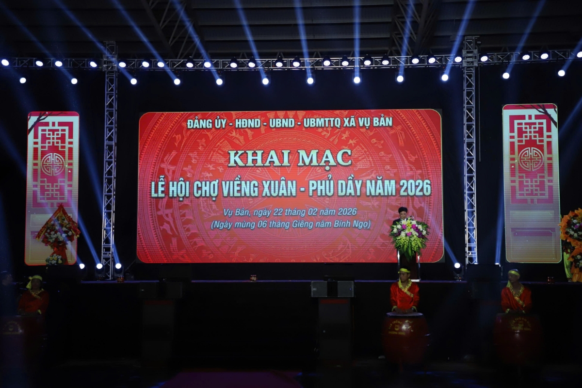 Khai mạc lễ hội Chợ Viềng Xuân 2026